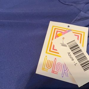 NWT Lularoe azure skirt Large 10/12 blue